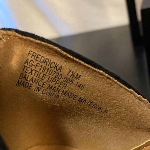 Faux low pile fur leopard print shooties size 7.5 - Picture 6 of 7